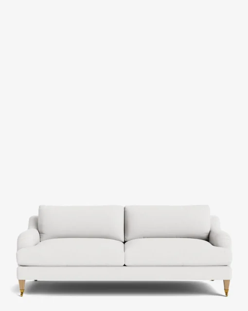 Lucille English Roll Arm Sofa 78"