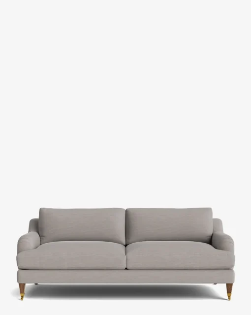 Lucille English Roll Arm Sofa 78"