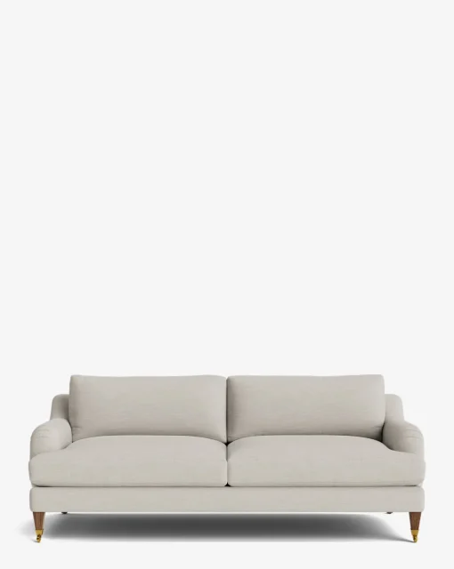 Lucille English Roll Arm Sofa 78"