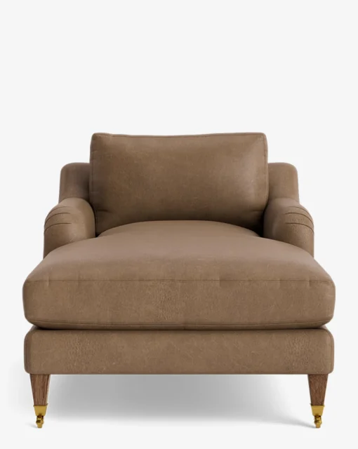 Lucille English Roll Arm Chaise Lounge