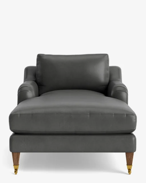 Lucille English Roll Arm Chaise Lounge