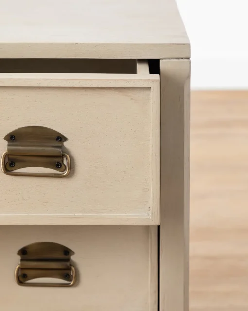 Mackenna White Oak Nightstand