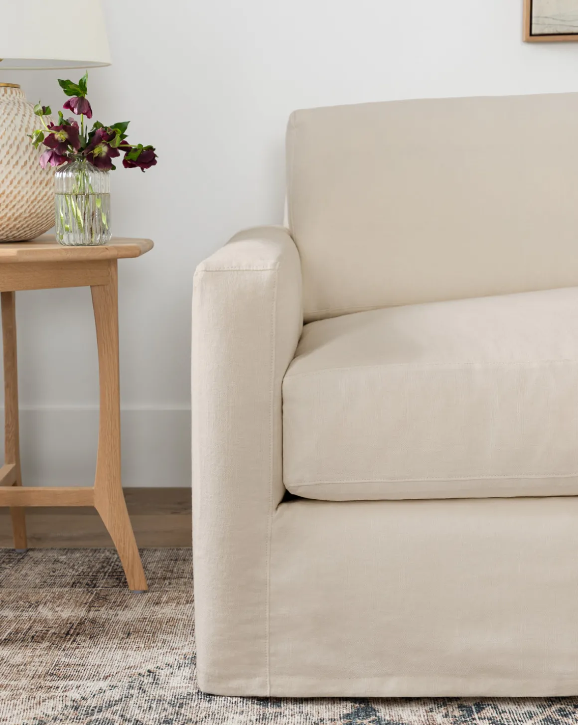 Macy Slipcover Chaise Sectional 101"