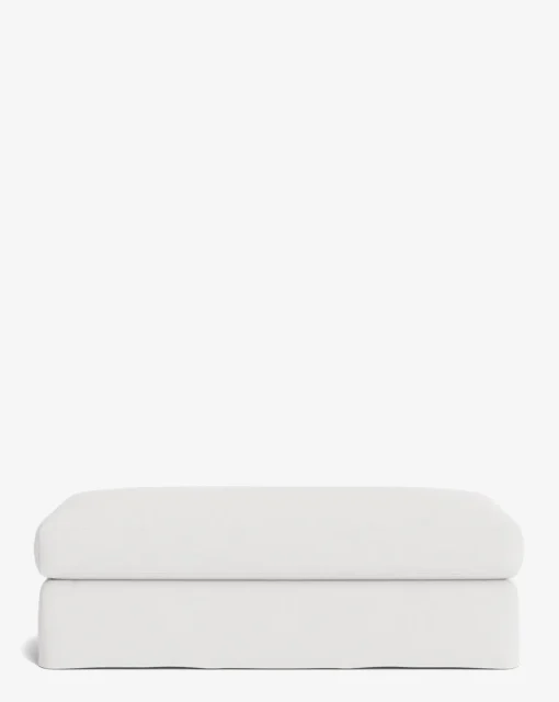 Macy Slipcover Ottoman