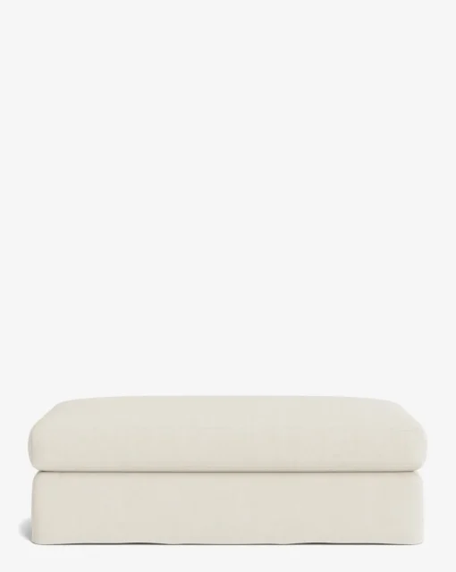 Macy Slipcover Ottoman