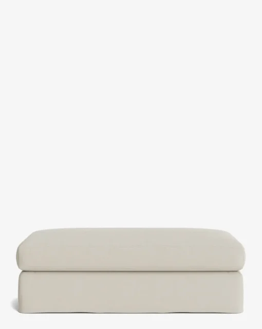 Macy Slipcover Ottoman