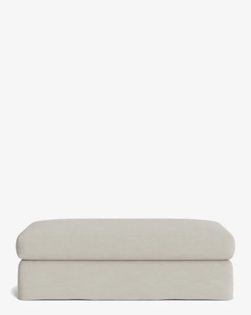 Macy Slipcover Ottoman