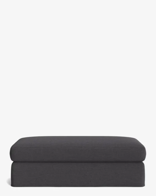 Macy Slipcover Ottoman