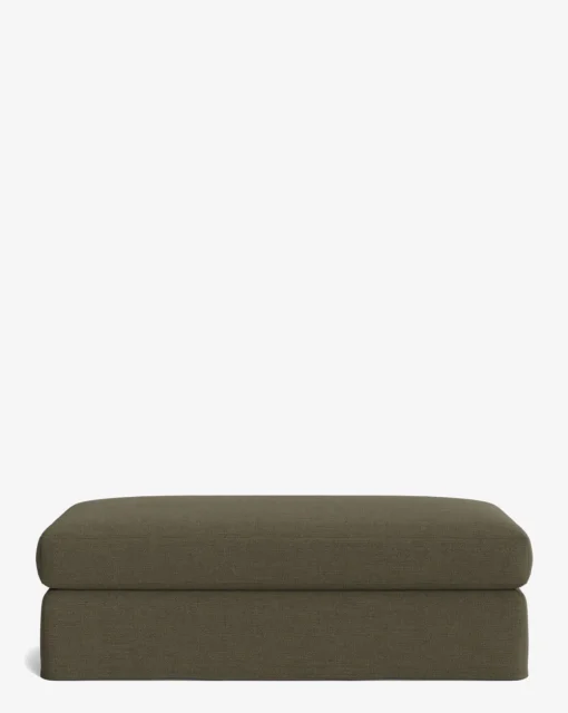 Macy Slipcover Ottoman