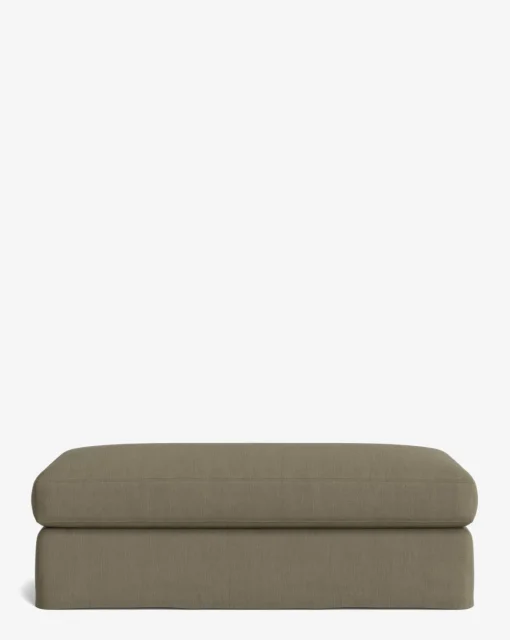 Macy Slipcover Ottoman
