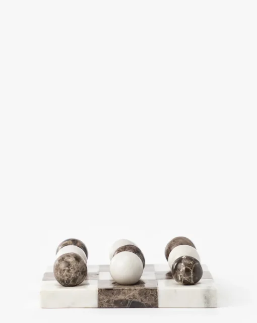 Marble Tic-Tac-Toe Board