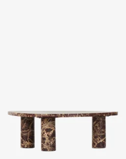 Merlot Marble Coffee Table