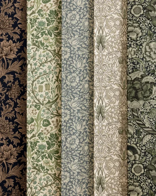 Morris & Co. x McGee & Co. Snakeshead Wallpaper