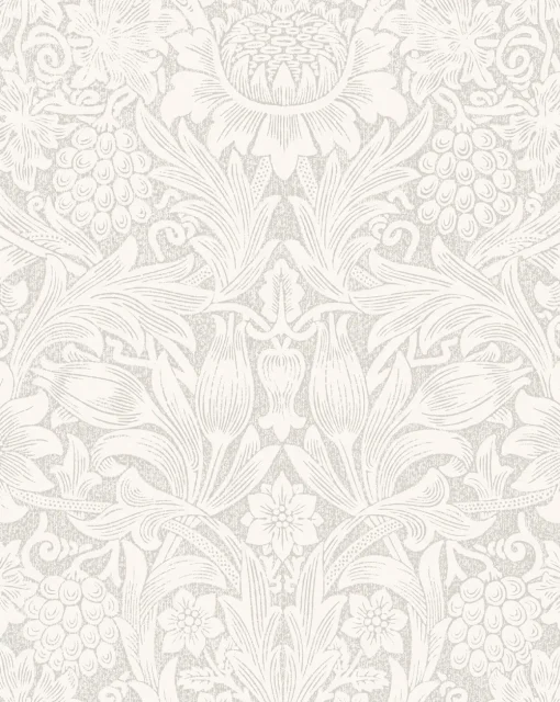 Morris & Co. x McGee & Co. Sunflower Porcelain Wallpaper