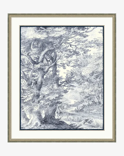 Navy Toile No. 1