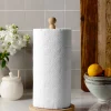 Oak Paper Towel Holder