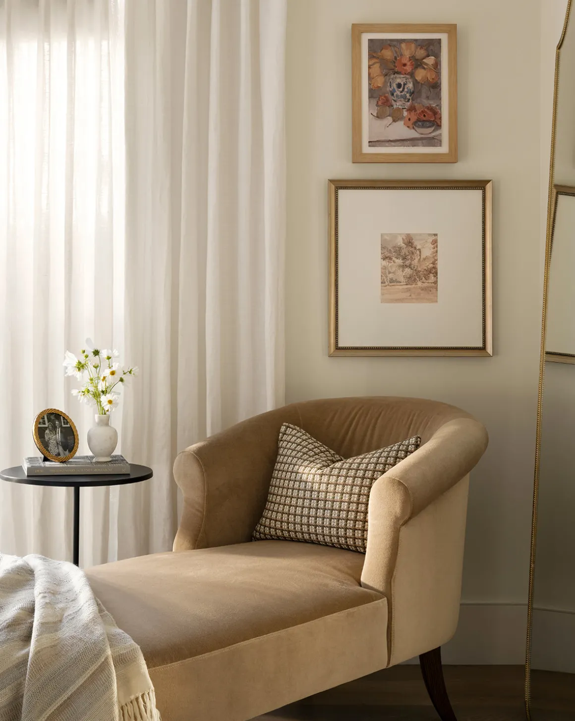 Orange Florals Still Life