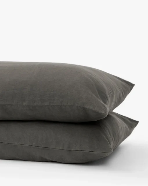 Penelope Gray Linen Shams (Set of 2)