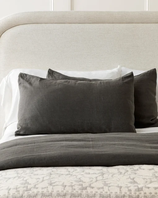 Penelope Gray Linen Shams (Set of 2)