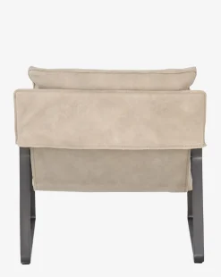 Peyton Leather Sling Chair