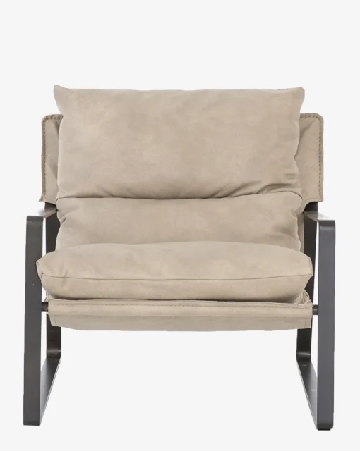 Peyton Leather Sling Chair