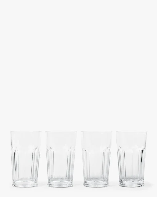 Pickwick Acrylic Highball Glasses (Set of 4)