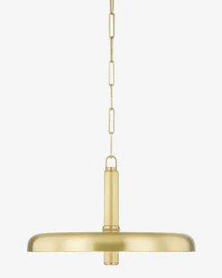 Reynolds Aged Brass Pendant