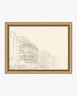 Sketched City Street