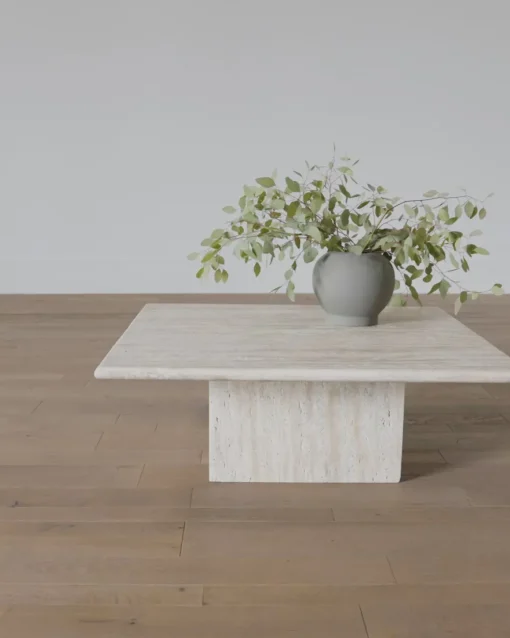 Travertine Coffee Table