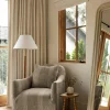 Trudeaux Slipcover Swivel Chair