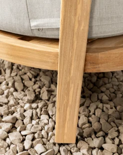Vento Teak Outdoor Lounge Chair