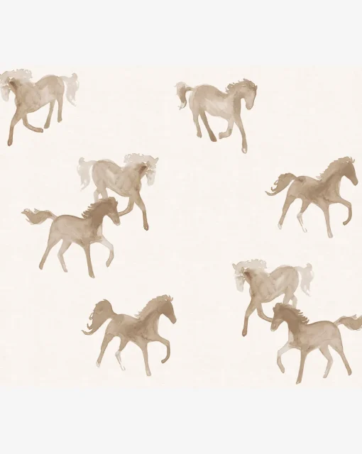 Watercolor Horses Wallpaper