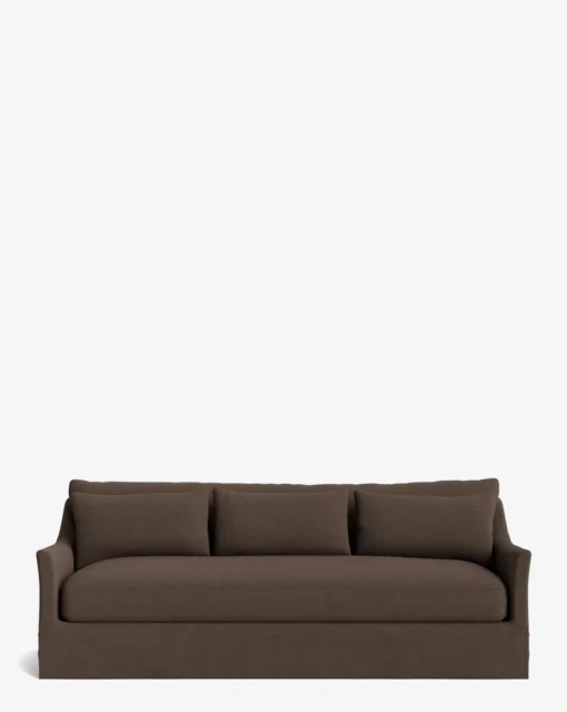 Wilhelmina Deep Slipcover Sofa (85"-110")