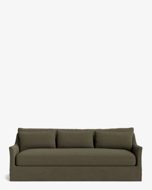 Wilhelmina Deep Slipcover Sofa (85"-110")