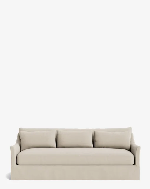 Wilhelmina Deep Slipcover Sofa (85"-110")