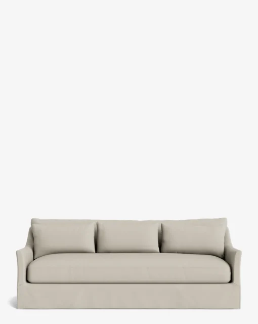 Wilhelmina Deep Slipcover Sofa (85"-110")