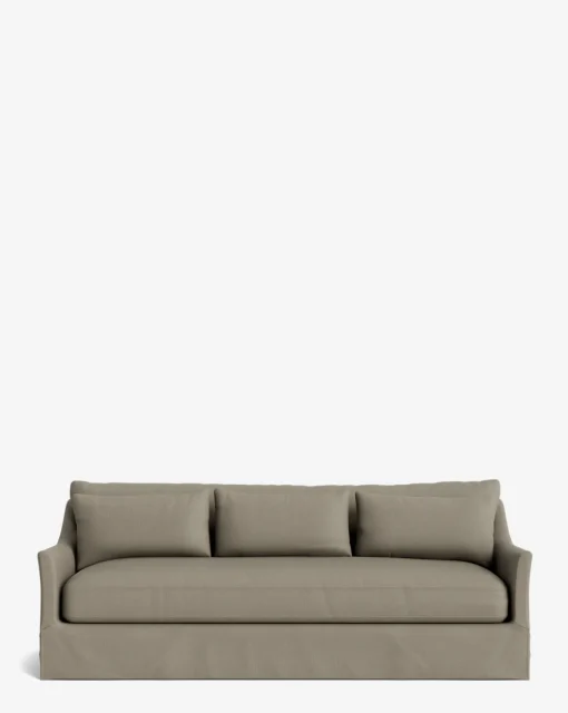 Wilhelmina Deep Slipcover Sofa (85"-110")