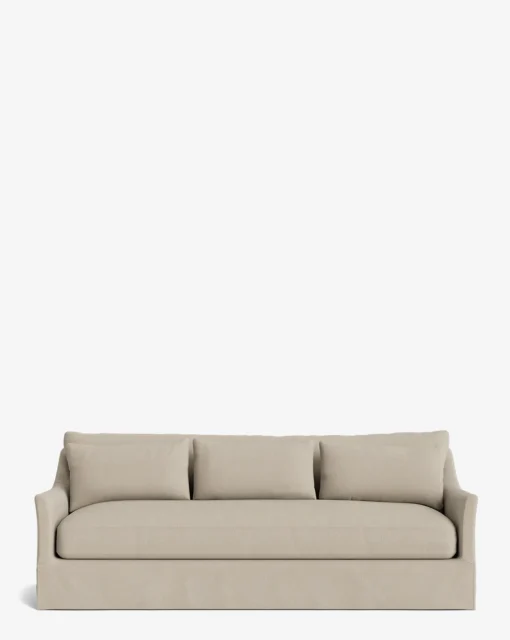 Wilhelmina Deep Slipcover Sofa (85"-110")