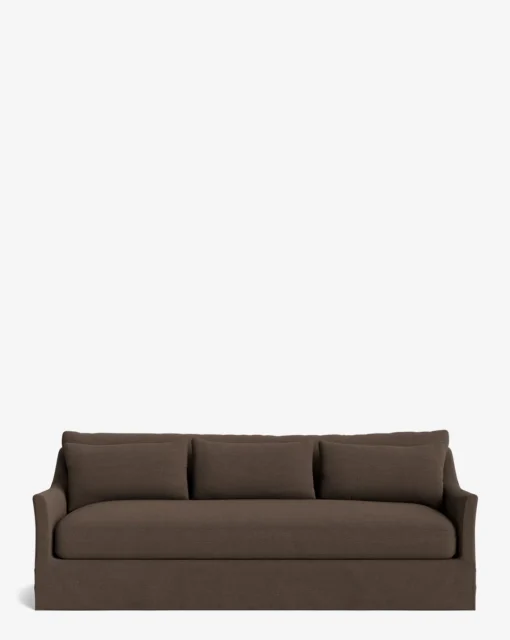 Wilhelmina Deep Slipcover Sofa (85"-110")