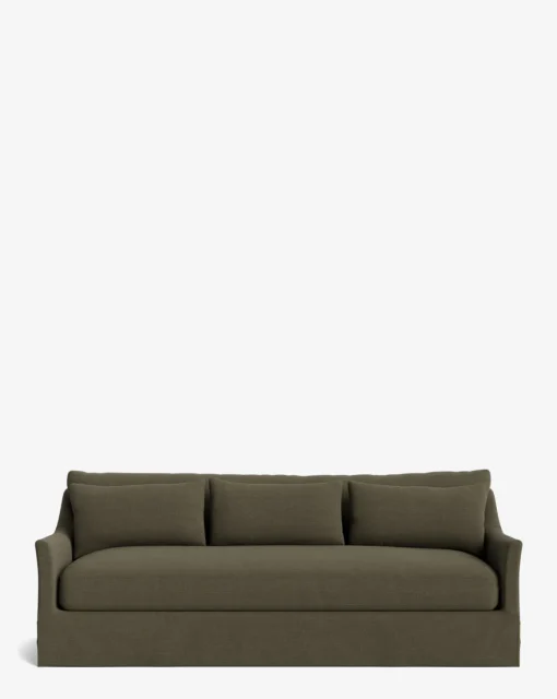 Wilhelmina Deep Slipcover Sofa (85"-110")