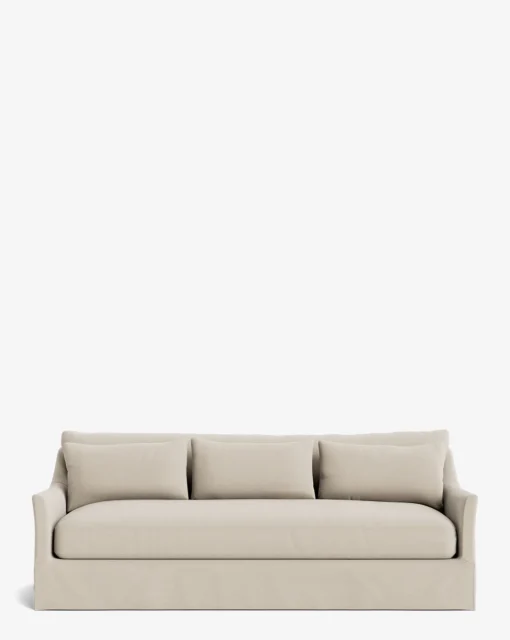 Wilhelmina Deep Slipcover Sofa (85"-110")
