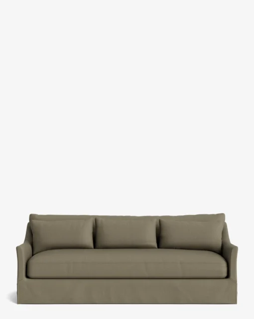 Wilhelmina Deep Slipcover Sofa (85"-110")
