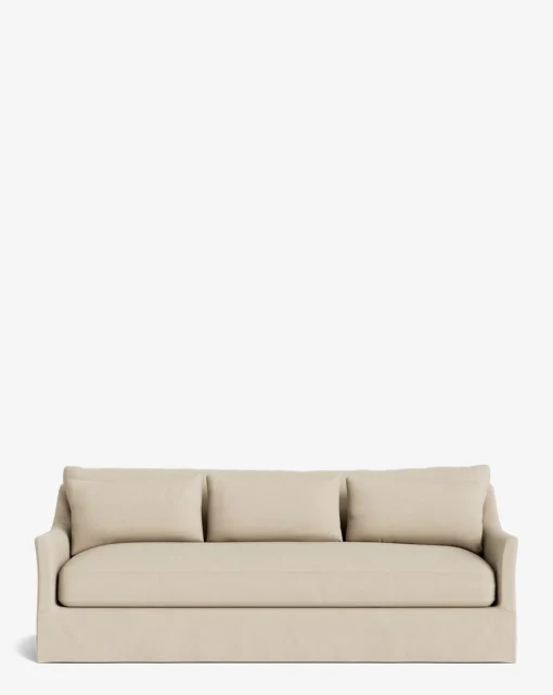 Wilhelmina Deep Slipcover Sofa (85"-110")