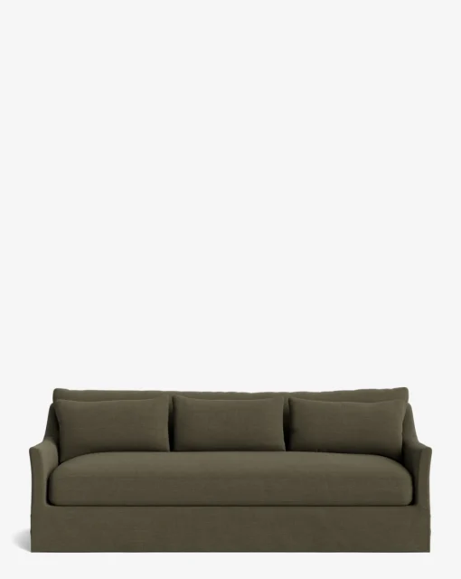 Wilhelmina Deep Slipcover Sofa (85"-110")