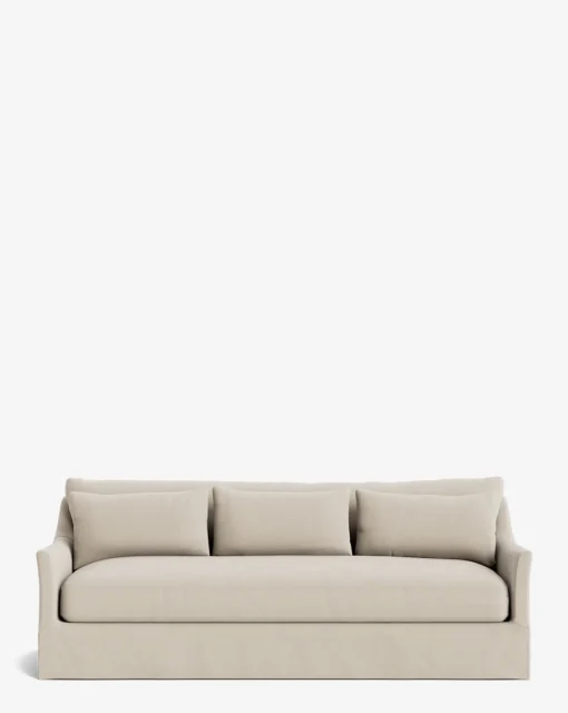 Wilhelmina Deep Slipcover Sofa (85"-110")