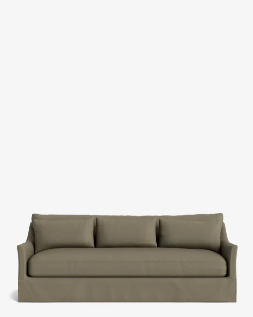 Wilhelmina Deep Slipcover Sofa (85"-110")